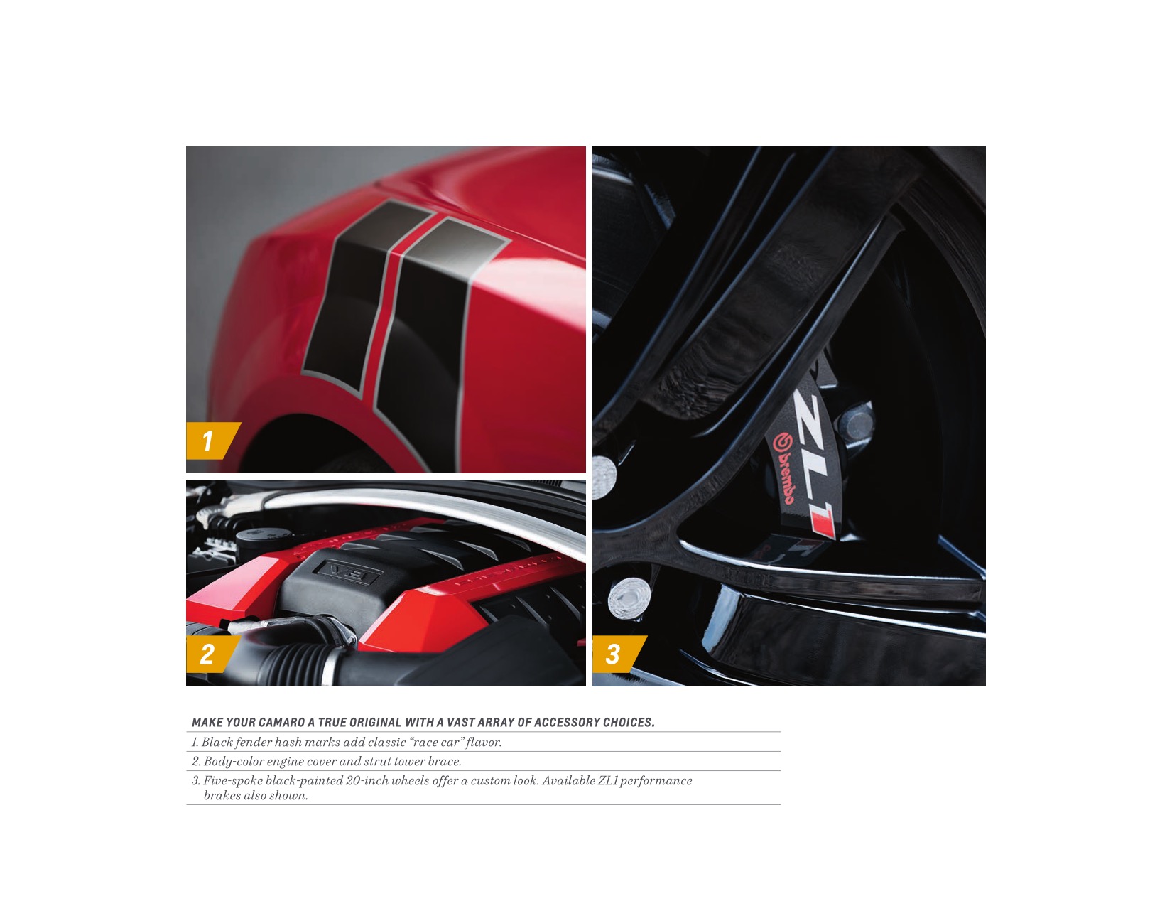 2015 Chev Camaro Brochure Page 3